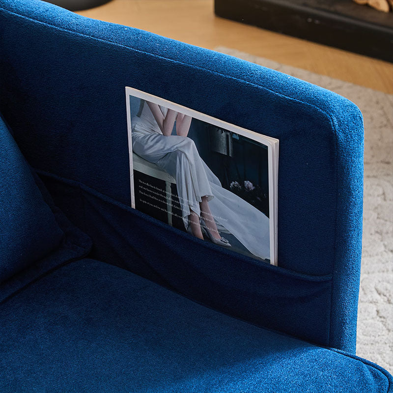 Adult Sleeper Chair Bed, 3-in-1 Convertible Sofa Chair Bed Pull-out Sofa Bed, Convenient Folding Tray Table With USB And Type-C Charging Ports For Living Room