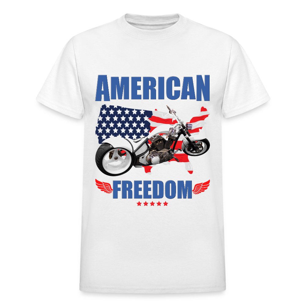 American Freedom Shirt, Motorcycle Shirt, Biker Shirt, Motorcycle Gift, Motorcycle Tshirt, Motorcycle Shirts, Motorcycle T Shirt, Biker Shirt - white