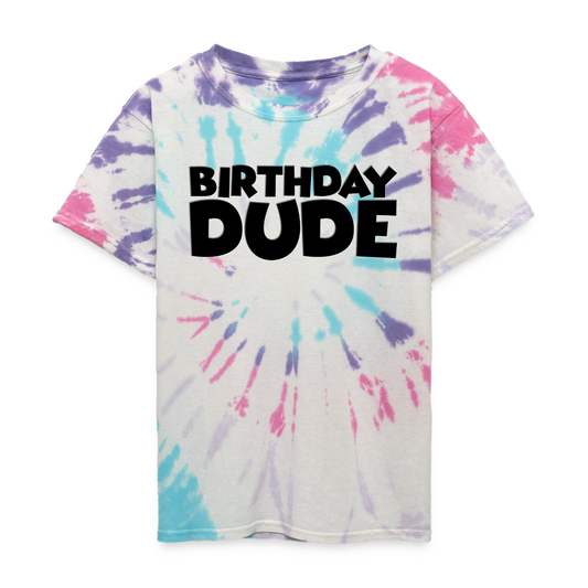 Birthday Dude, Dude, The Dude, Dude Shirt, Birthday Dude Shirt, Birthday Dude svg, The Birthday Dude, Birthday Dude Tee, Happy Birthday Dude, One Happy Birthday Dude, - Pastel Spiral