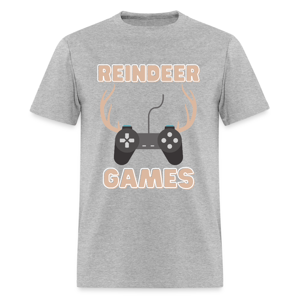 Reindeer Games Shirt, Christmas Gifts, Holiday Party, Funny Christmas Shirt, Family Christmas Shirts, Funny Holiday, Christmas Game Tee, This Guy Christmas Shirt - heather gray