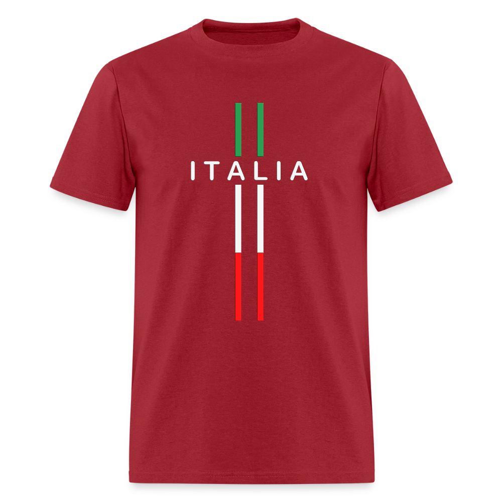 Italia Style Shirt, Italia T-Shirt, Italian Flag shirt, Italian Gift Idea, Italy T-shirt, Great Gift for Dad, Birthday Gift idea, Father Day Gift, Mothers Day Gift, Gift For Him, Gift For Her, Italy Gift Idea - dark red