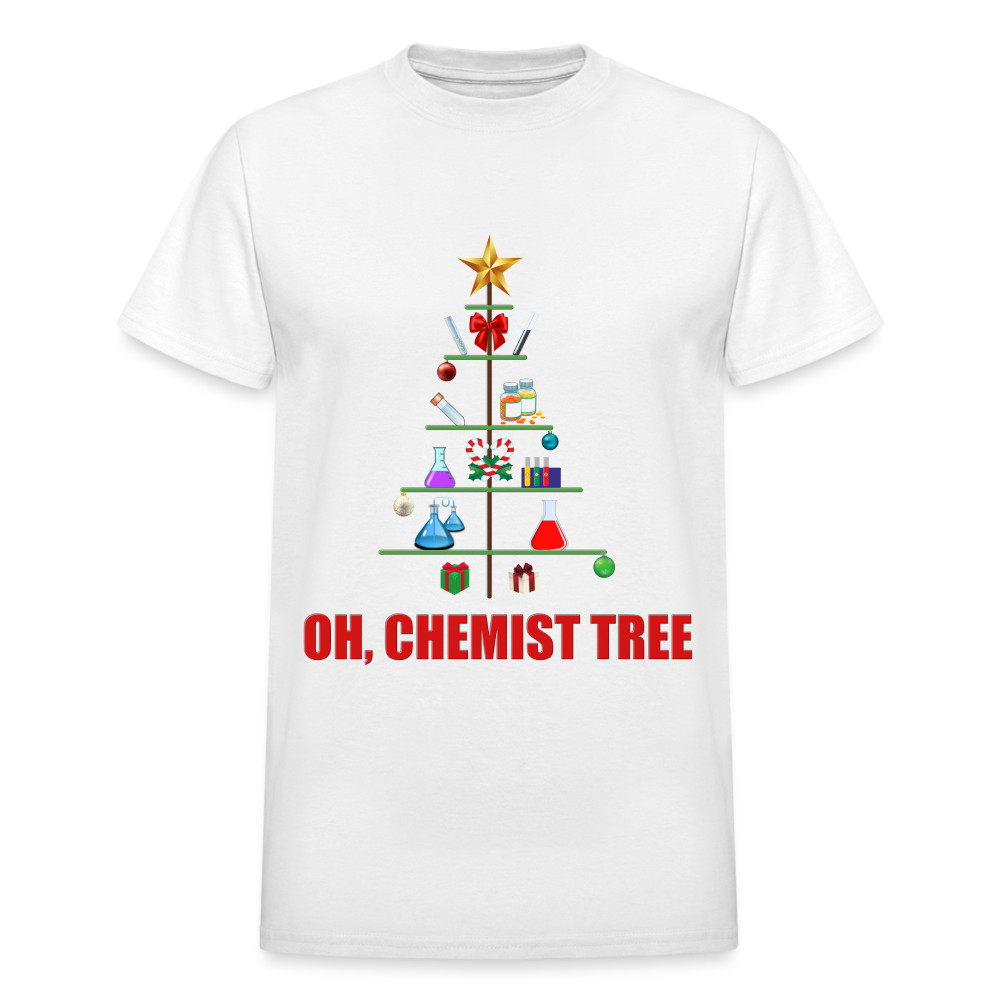 Chemistree, Oh Chemist Tree, Chemistry, Christmas Gift, Funny Christmas, Scientist, Physics, Chemistry Teacher, Chemistry Student, Chemistry Teacher Gift, Chemistry Lover - white