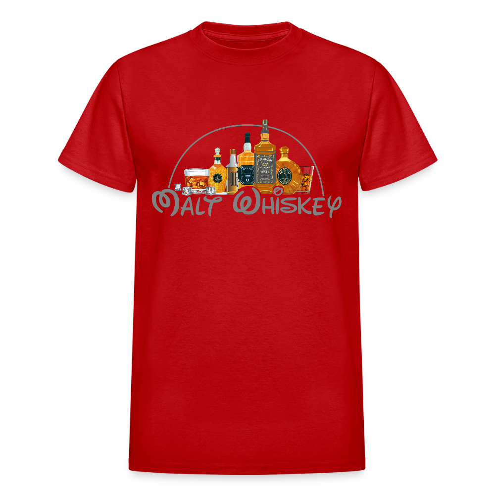 Funny Dad Shirt, Malt Whiskey Shirt, Whiskey Dad Shirt, Disney Alcohol Bar Shirt, Birthday Gift For Him Her, Fathers Day Gifts - red