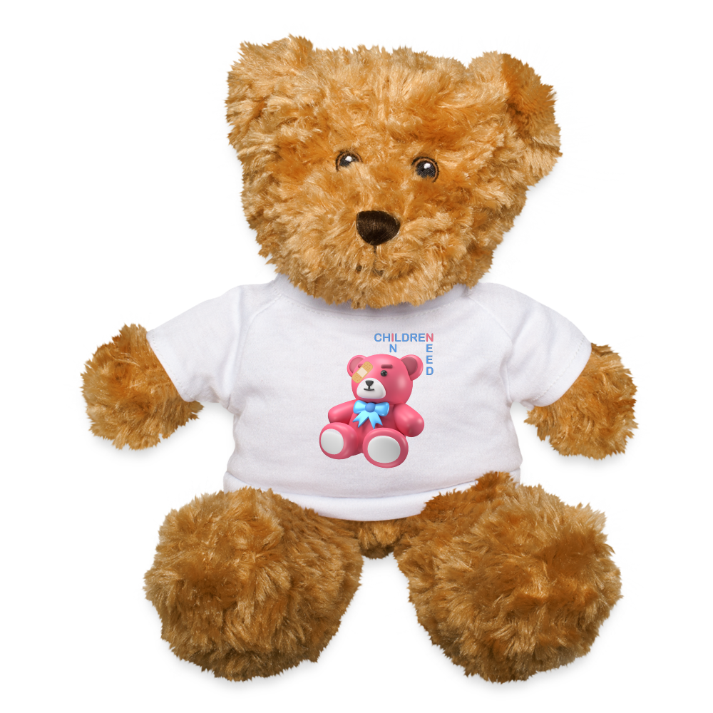 Pudsey Bear, Tesco Pudsey Bear, Pudsey, Bear, Tesco, Tesco Bear, Tesco Pudsey, children in need, pudsey gift ideas, tes Teddy Bear - white