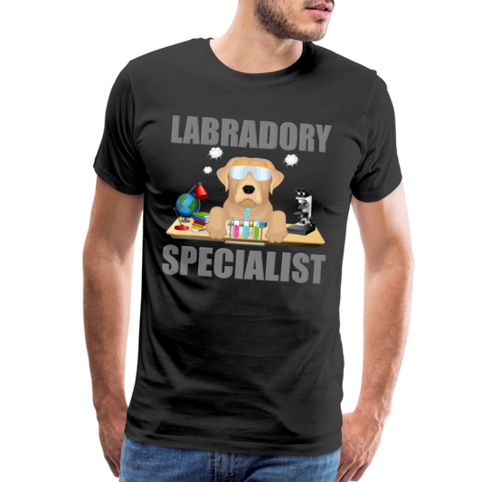 Labrador Specialist Shirt, Lab Shirt, Labradory Shirt, Funny Shirt, Funny Lab Shirt, Science Lab Shirt, Science Laboratory, Dog Lover Shirt, Dog Shirt, Great Gift Idea - black