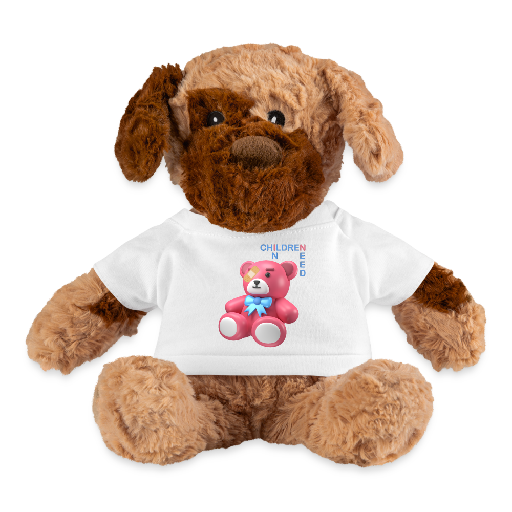 Pudsey Bear, Tesco Pudsey Bear, Pudsey, Bear, Tesco, Tesco Bear, Tesco Pudsey, children in need, pudsey gift ideas, tes Plushy Dog - white