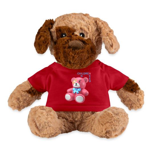 Pudsey Bear, Tesco Pudsey Bear, Pudsey, Bear, Tesco, Tesco Bear, Tesco Pudsey, children in need, pudsey gift ideas, tes Plushy Dog - red