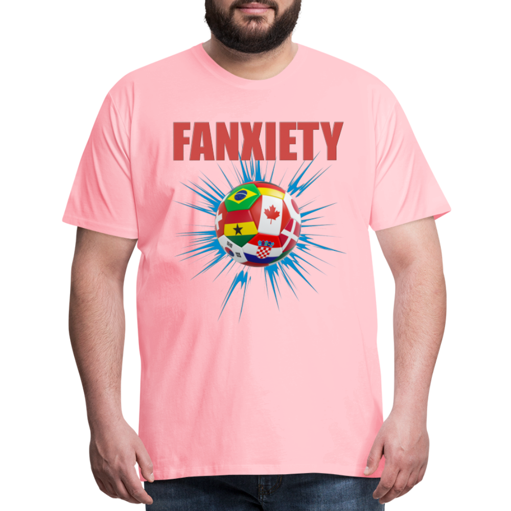Fanxiety Shirt, World Cup 2022, Soccer Shirt, World Cup, Football Shirt, 2022 World Cup Shirt, Game Day Shirt, World Cup Trophy - pink