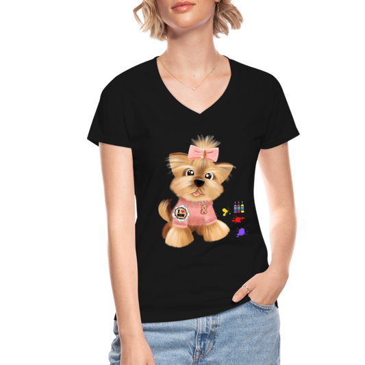 Dog Lover Shirt, Dog Mama Shirt, Cute Dog Shirt, Tattoo Dog Shirt, Funny Dog Shirt, Pet Lover Shirt, Dog Mom Shirt, Gift For Her - black