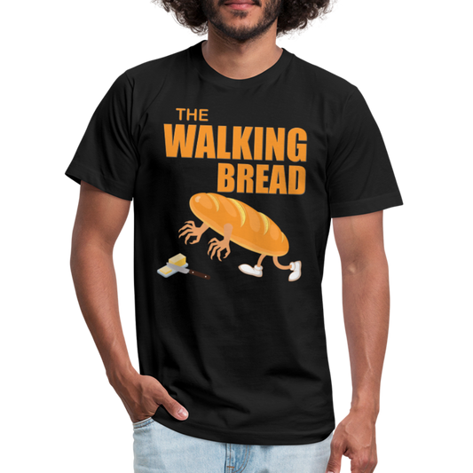 The Walking Bread, Foodie Shirt, Foodie Gifts, Funny Food Shirt, Food Shirt, Gift For Foodie, Fruit Shirt - black