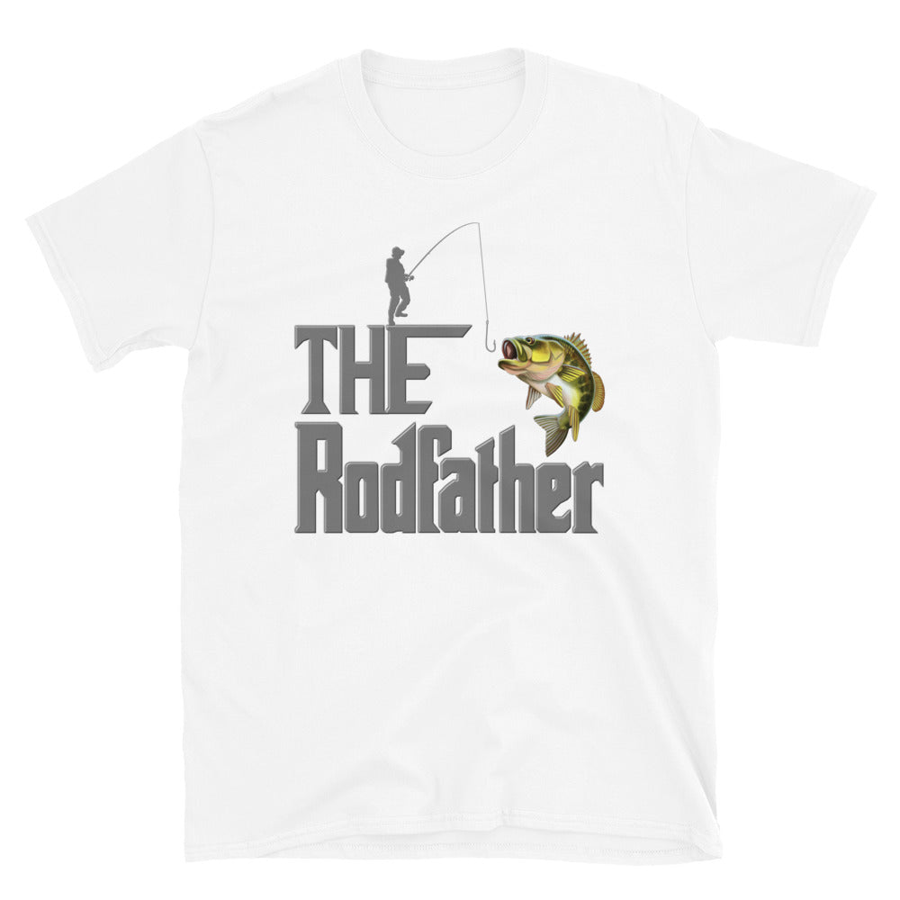 Funny Fishing, The Rodfather T-Shirt, Fishing Rod Shirt, Fishing Gift For Men, Dad Fishing Shirt, Father Day Shirt