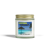 Scented Candles, Coconut Apricot Wax (4oz, 9oz)