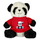 Christmas Panda Bear, Merry Christmas Panda, Happy New Year, Xmas Panda Bear, Xmas Panda, Nye Panda Bear, Christmas Gift, Xmas Gift Idea - red