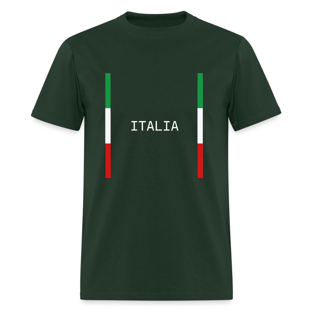 Italy Gift Idea, Italy Flag Shirt, Italia T-Shirt, Italian Flag shirt, Italy T-shirt, Great Gift for Dad, Birthday Gift idea, Father Day Gift, Mothers Day Gift, Gift For Him, Gift For Her, Italia Shirt, Cool Italy Tshirt, Pizza Country Italiano Flag - forest green