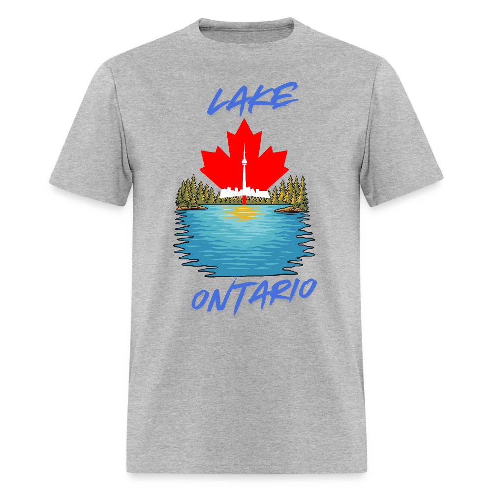 Lake Ontario Shirt, Lake Shirt, Lake Lover Shirt, Canada Lakes Shirt,  Ontario Gift,  CN Tower Shirt, Funny Lake Shirt, Lake Lover, Lake Ontario Gift - heather gray