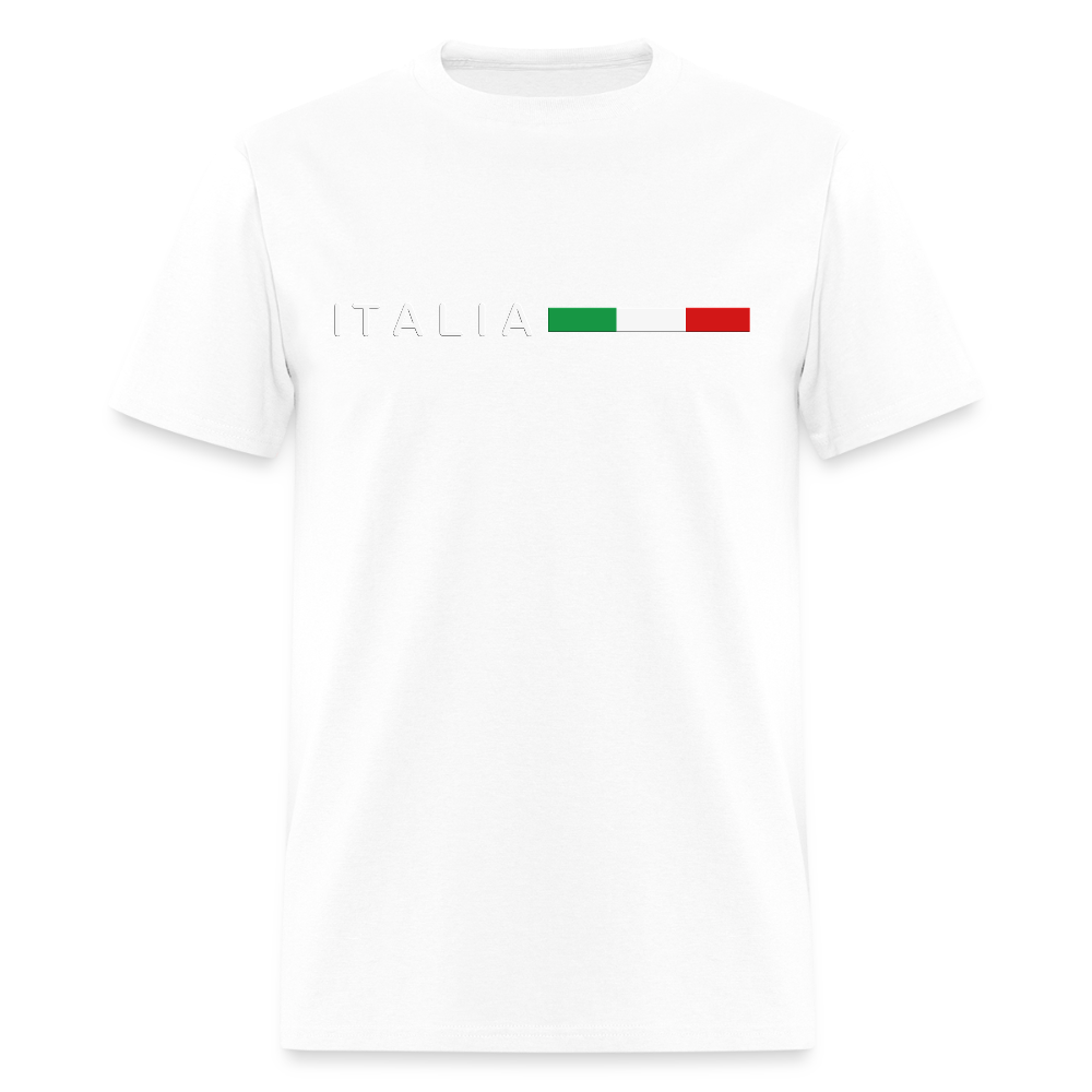 Italy Gift T-Shirt, Italia T-Shirt, Italian Flag shirt, Italian Gift Idea, Italy T-shirt, Great Gift for Dad, Birthday Gift idea, Father Day Gift, Mothers Day Gift, Gift For Him, Gift For Her, Italy Gift Idea - white