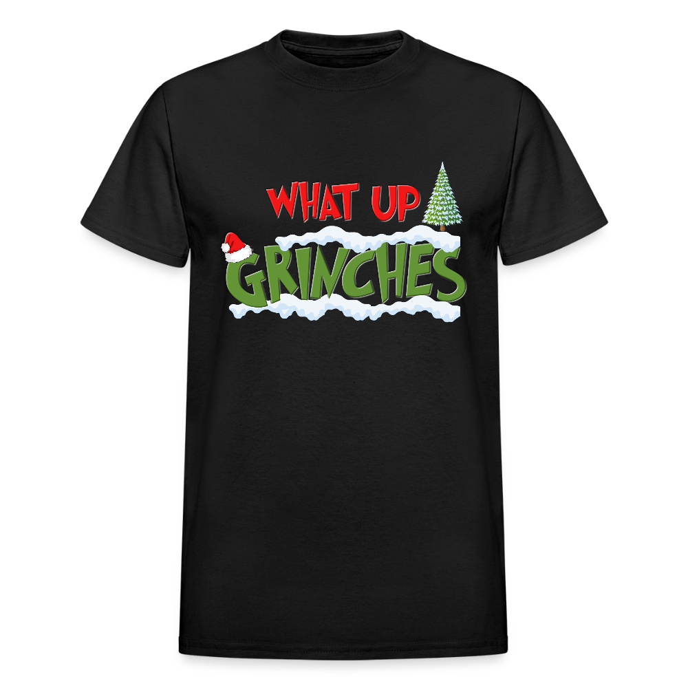Christmas Gifts, What Up Grinches Shirt, Holiday Party, Funny Christmas Shirt, Family Christmas Shirts, Funny Holiday - black