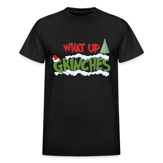Christmas Gifts, What Up Grinches Shirt, Holiday Party, Funny Christmas Shirt, Family Christmas Shirts, Funny Holiday - black