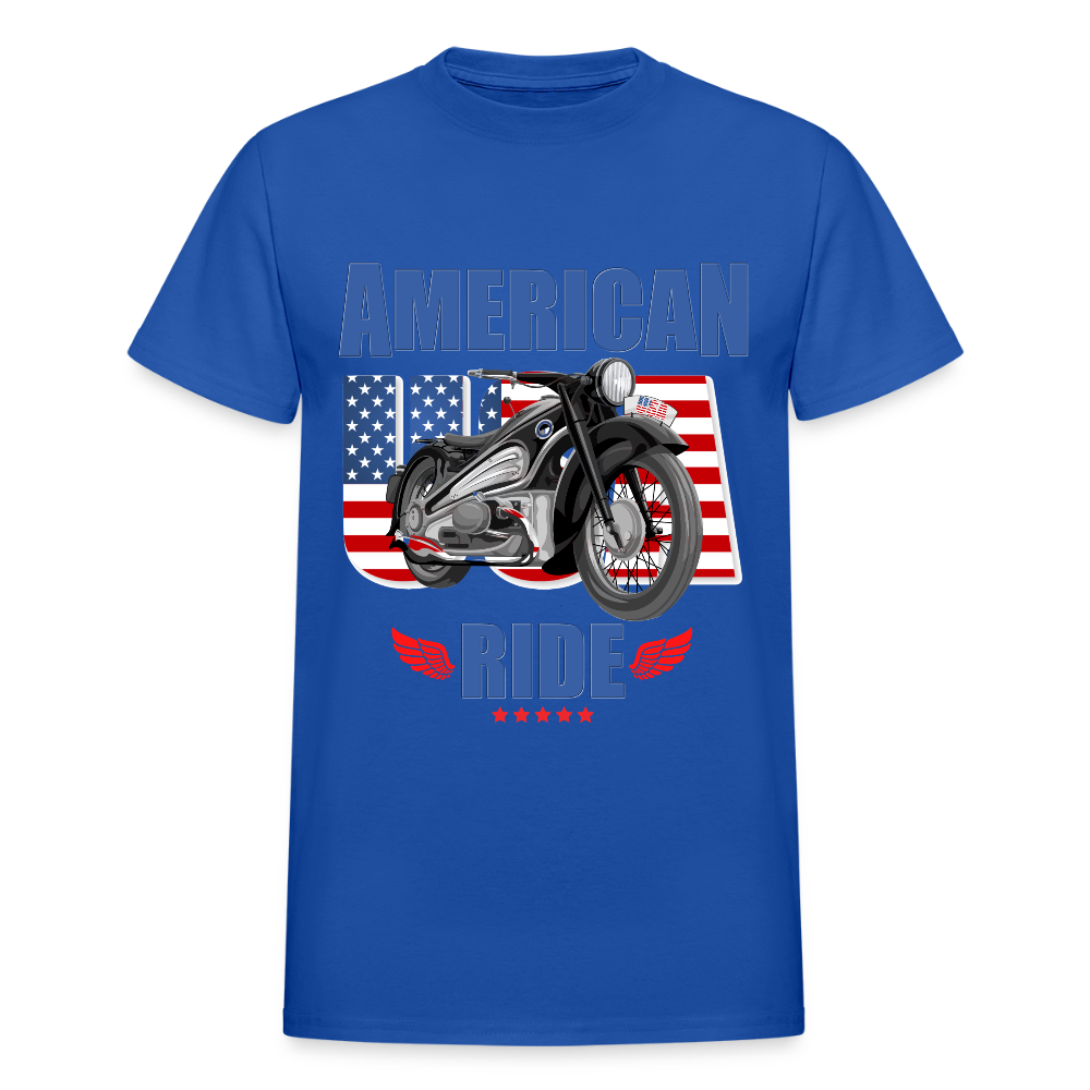 American Ride Shirt, Motorcycle Shirt, Biker Shirt, Motorcycle Gift, Motorcycle Tshirt, Motorcycle Shirts, Motorcycle T Shirt, Biker Shirts - royal blue
