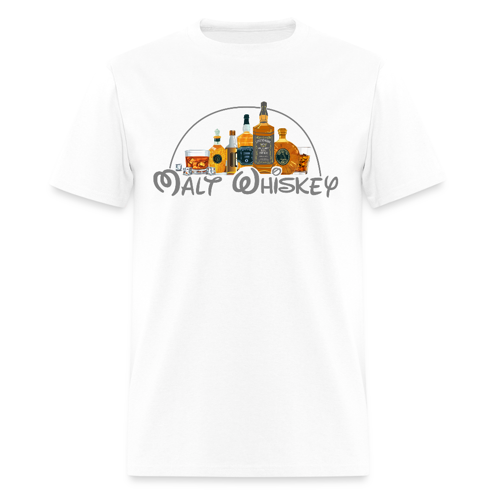 Funny Dad Shirt, Malt Whiskey Shirt, Whiskey Dad Shirt, Disney Alcohol Bar Shirt, Birthday Gift For Him Her, Fathers Day Gifts - white