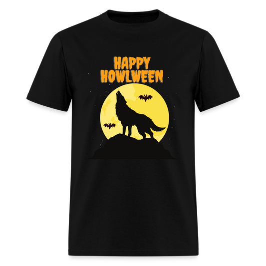Happy Howlween, Happy Halloween, Monster, Trick Or Treat, Halloween, Spooky, Scary, Skull, Men's Premium T-Shirt - black