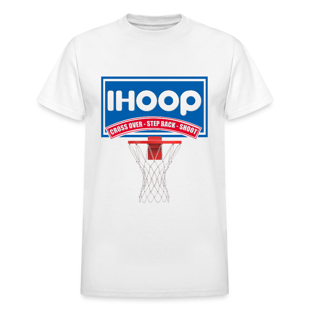 Basketball Shirt, Basketball Shirt SVG, IHOOP, Cross Over, Step Back, Shoot, Basketball Player, Basketball Mom, Basketball Dad, Basketball Clipart, Basketball PNG, IHO - white