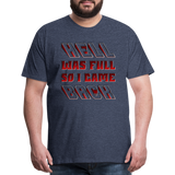 Hell Was Full So I Came Back Shirt, Hell Was Full Shirt, So I Came Back Shirt, Adult Humor, Hell SVG, Hell T-Shirt, Insult Shirt, Funny Shirt, Funny Sayings, Gift For Him, Gift For Her - heather blue