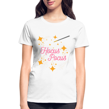 Hocus Pocus, Halloween, Witches, Witch, Sanderson sisters, Movies, Spell, Winifred, Winifred Sanderson, Fall, Funny, i put a spell on you, Mary Sanderson, movie, October, Women's V-Neck T-Shirt. - white