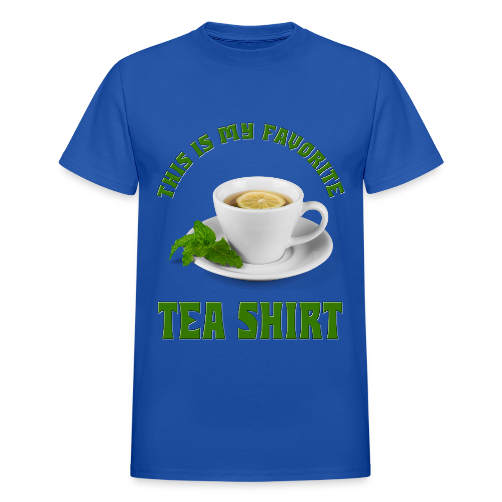 Tea T-Shirt, This Is My Favorite Tea Shirt, Funny Tea Shirt, Adult Humor Shirt, Hilarious, Sarcastic Shirt, Funny Shirt, Tea, Tea bag, Herbal Tea Shirt, Herbal Tea Tee - royal blue