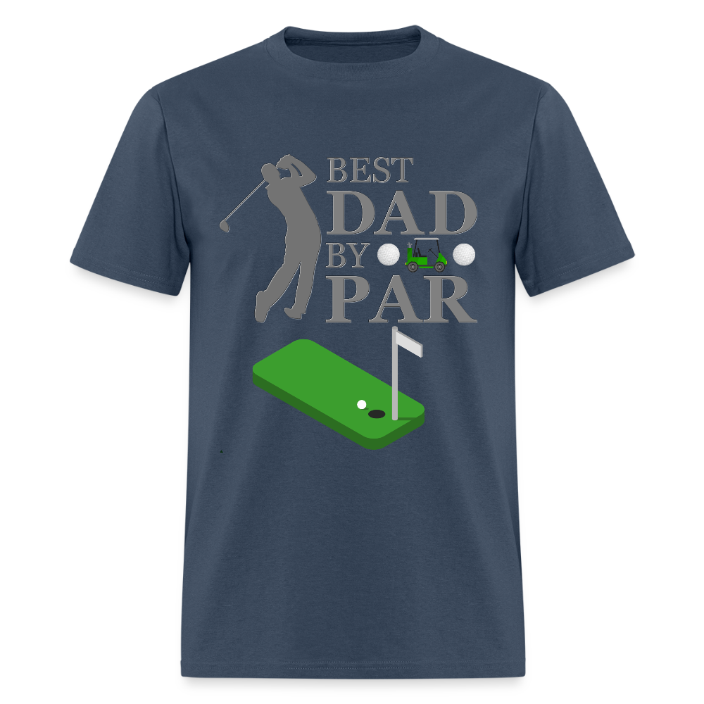 Best Dad By, Par Golfer Dad, Worlds Best Golf, Golfer, Golf, Golf Dad Birthday, Golf Dad Gifts, Golf Dad Shirt, Golf Dad Present, -  blue dusk