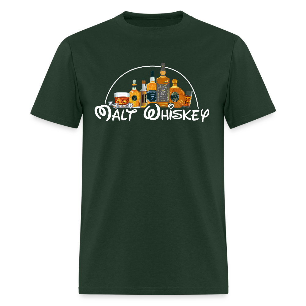 Malt Whiskey Shirt, Funny Dad Shirt, Whiskey Dad Shirt, Disney Alcohol Shirt, Disney Shirt, Birthday Gift For Him Her, Fathers Day Gifts - forest green