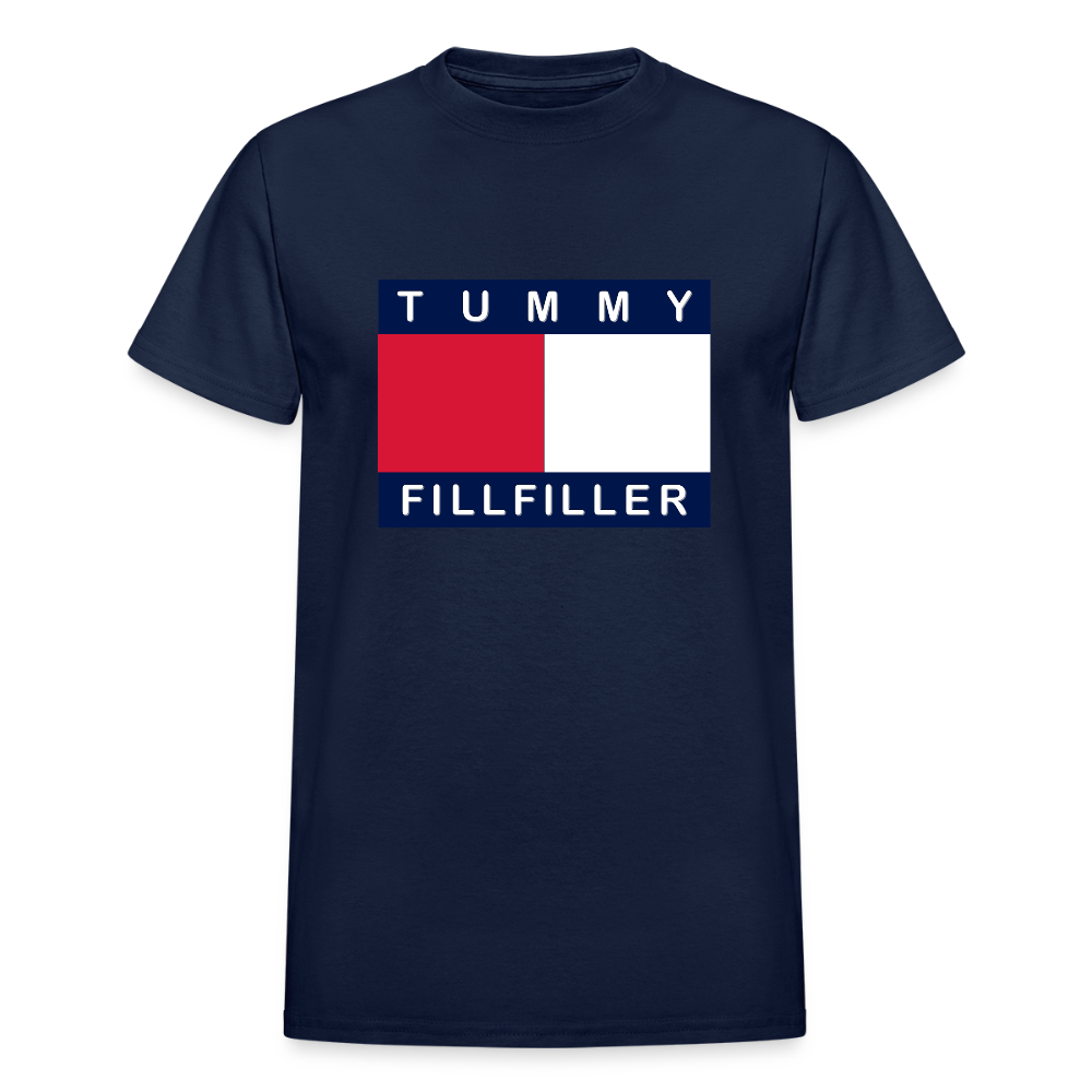 Tummy Fillfiller Shirt, Funny Foodie Shirt, Tummy Fillfiller, Food Shirt, Foodie Shirt, Funny Shirt, Sarcastic Shirt, Foodie Gift, Food Gift - navy
