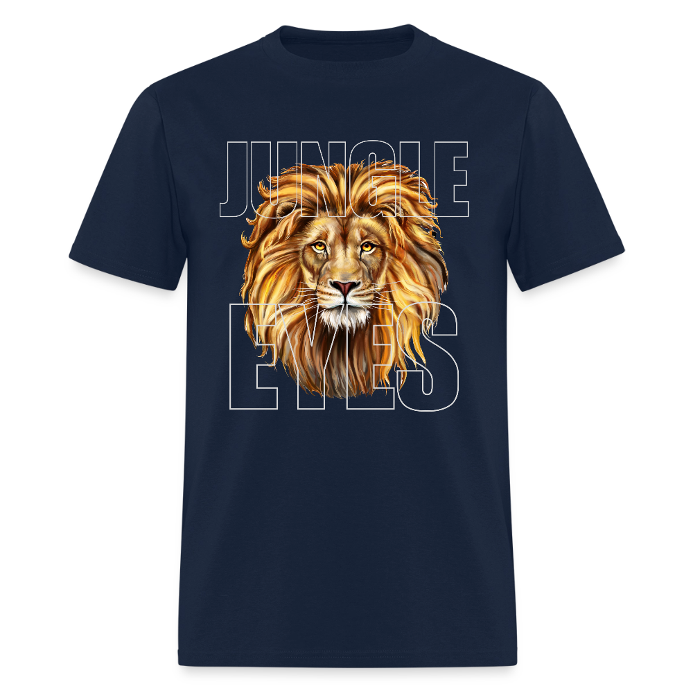 Jungle Eyes Shirt, Lion Shirt, King Of The Jungle, Animal Lover Shirt, Hungry Eyes Shirt, Animal Shirt, Animal Tee, Lion Tshirt, Jungle Shirt - navy