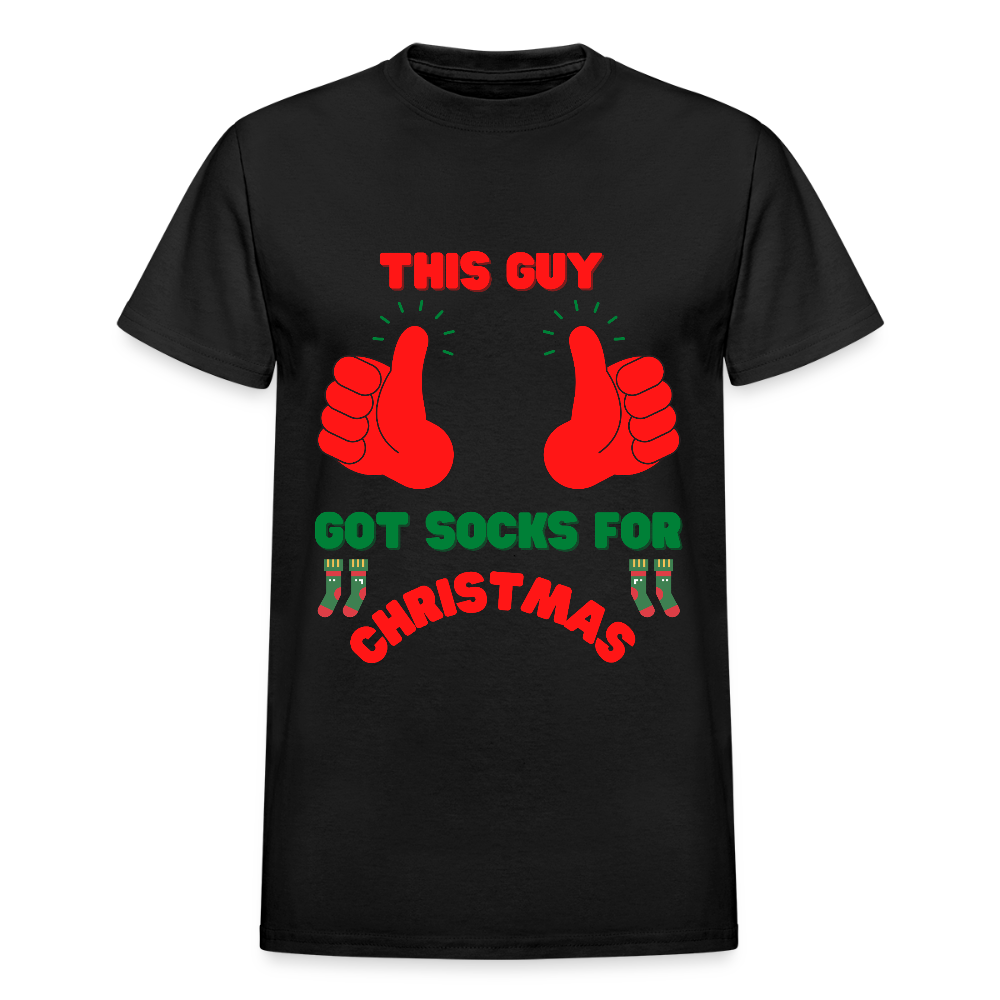This Guy Got Socks For Christmas Shirt, Christmas Gifts, Holiday Party, Funny Christmas Shirt, Family Christmas Shirts, Funny Holiday, Christmas Socks Tee, This Guy Christmas Shirt - black