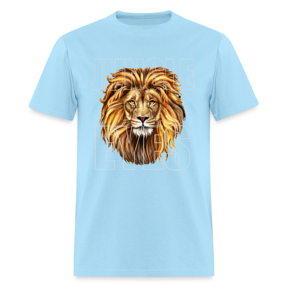 Jungle Eyes Shirt, Lion Shirt, King Of The Jungle, Animal Lover Shirt, Hungry Eyes Shirt, Animal Shirt, Animal Tee, Lion Tshirt, Jungle Shirt - powder blue