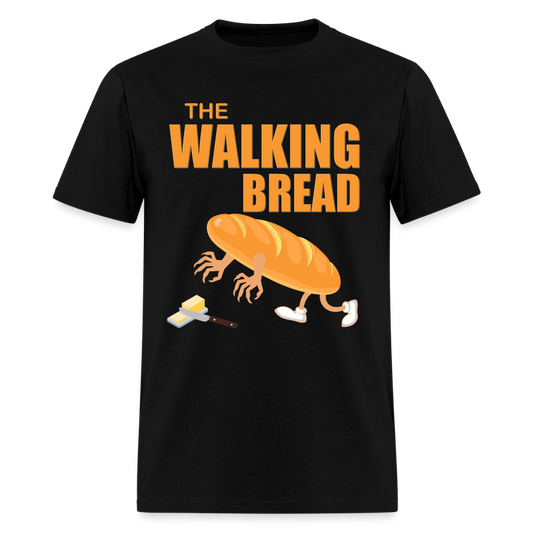 The Walking Bread, Foodie Shirt, Foodie Gifts, Funny Food Shirt, Food Shirt, Gift For Foodie, Fruit Shirt - black