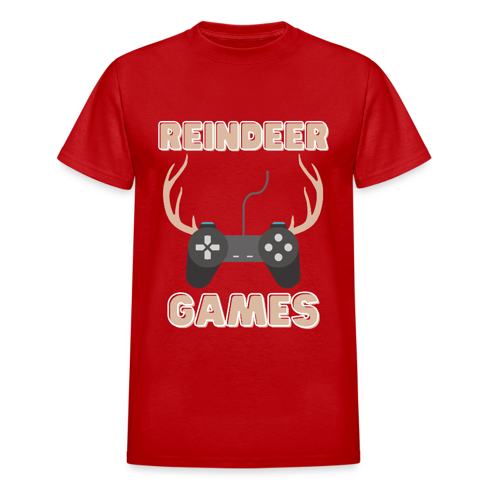 Reindeer Games Shirt, Christmas Gifts, Holiday Party, Funny Christmas Shirt, Family Christmas Shirts, Funny Holiday, Christmas Game Tee, This Guy Christmas Shirt - red