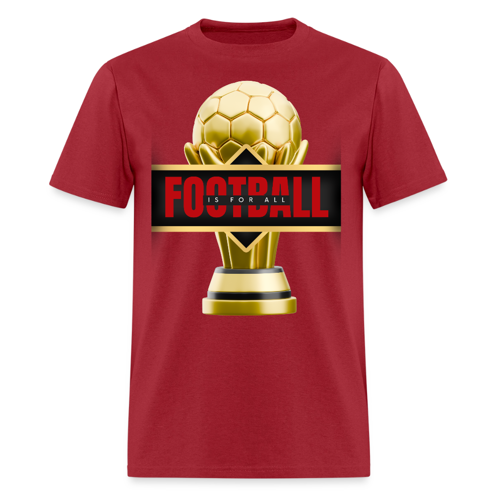 Football Is For All Shirt, World Cup 2026, Soccer Football Fans, North American World Cup, Soccer Shirt, World Cup, Football Shirt, 2026 World Cup Shirt, Game Day Shirt, World Cup Trophy - dark red