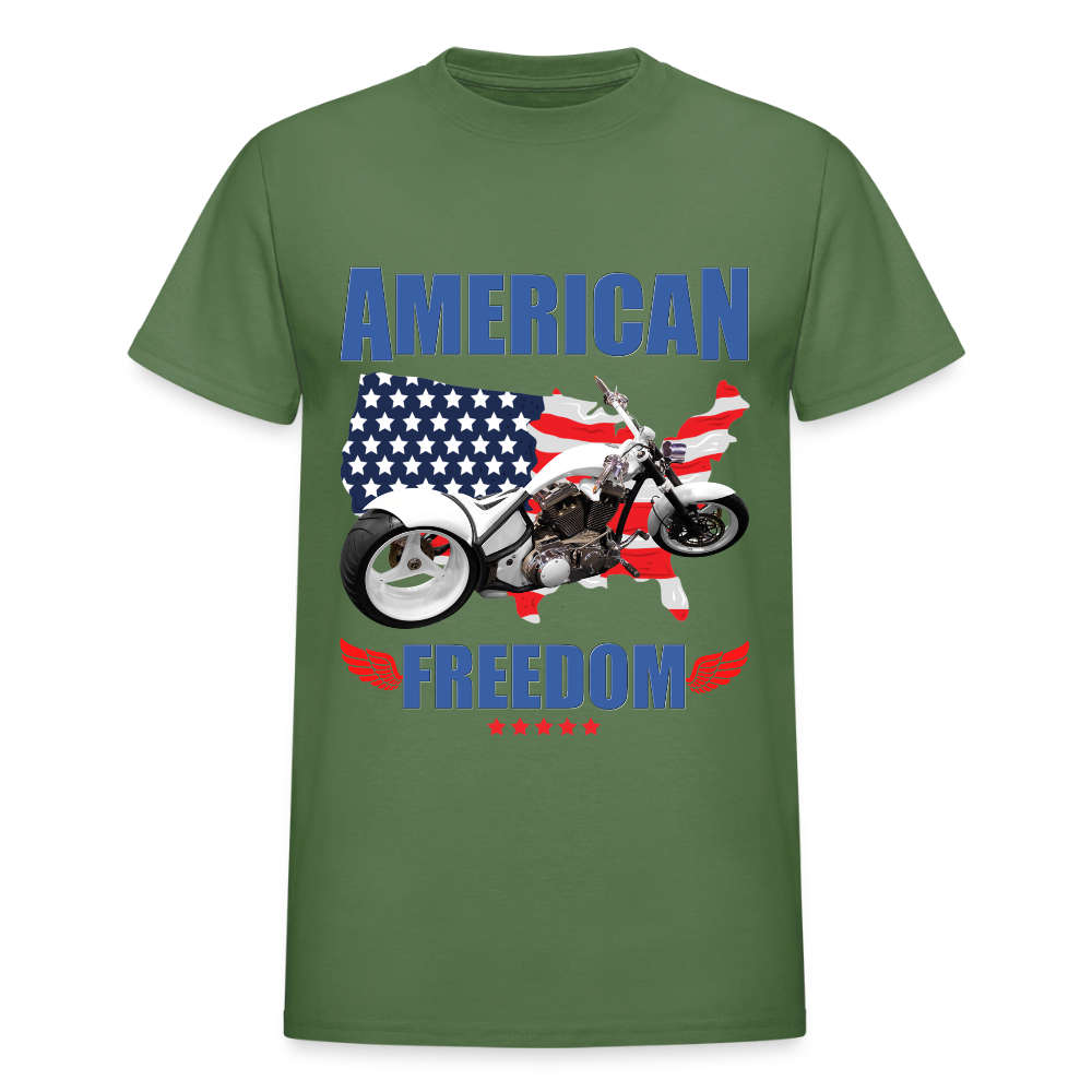 American Freedom Shirt, Motorcycle Shirt, Biker Shirt, Motorcycle Gift, Motorcycle Tshirt, Motorcycle Shirts, Motorcycle T Shirt, Biker Shirt - military green