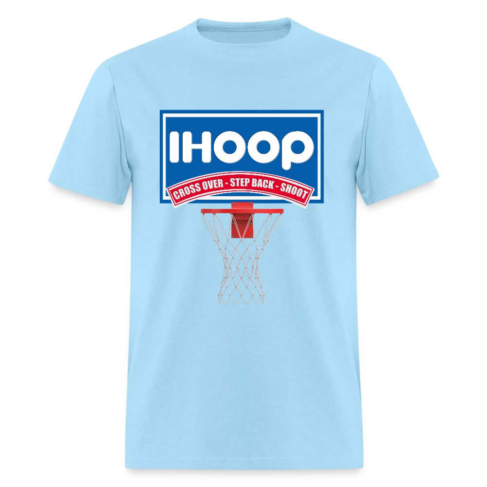 Basketball Shirt, Basketball Shirt SVG, IHOOP, Cross Over, Step Back, Shoot, Basketball Player, Basketball Mom, Basketball Dad, Basketball Clipart, Basketball PNG, IHO - powder blue