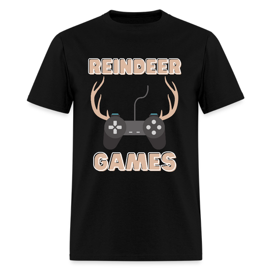 Reindeer Games Shirt, Christmas Gifts, Holiday Party, Funny Christmas Shirt, Family Christmas Shirts, Funny Holiday, Christmas Game Tee, This Guy Christmas Shirt - black