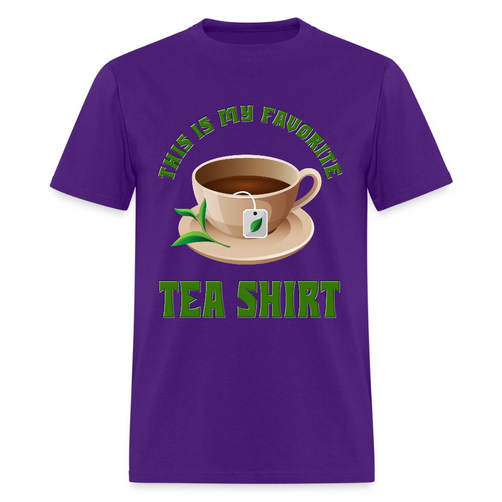 This Is My Favorite Tea Shirt, Funny Tea Shirt, Tea T-Shirt, Adult Humor Shirt, Hilarious, Sarcastic Shirt, Funny Shirt, Tea, Tea bag, Herbal Tea Shirt, Herbal Tea Tee - purple