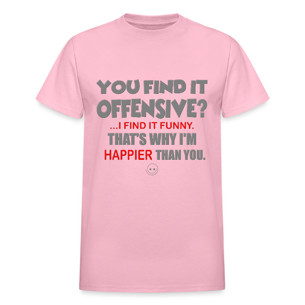 You Find It Offensive Shirt, Offensive Shirt, Adult Humor, Offensive SVG, Offensive T-Shirt, Insult Shirt, Funny Shirt, Fuck You, Funny Sayings, Gift For Him, Gift For Her, Offensive T Shirt, Gift For Dad - light pink