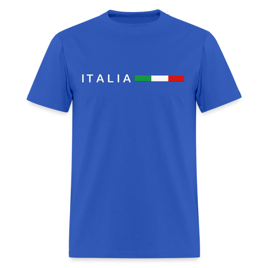 Italy Gift T-Shirt, Italia T-Shirt, Italian Flag shirt, Italian Gift Idea, Italy T-shirt, Great Gift for Dad, Birthday Gift idea, Father Day Gift, Mothers Day Gift, Gift For Him, Gift For Her, Italy Gift Idea - royal blue