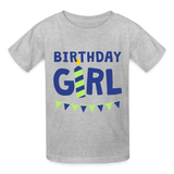 Birthday Girl, Girl, The Girl, Girl Shirt, Birthday Girl Shirt, Birthday Girl svg, The Birthday Girl, Birthday Girl Tee, Happy Birthday Girl, One Happy Birthday Girl, The Birthday Girl Shirts - heather gray