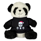 Christmas Panda Bear, Merry Christmas Panda, Happy New Year, Xmas Panda Bear, Xmas Panda, Nye Panda Bear, Christmas Gift, Xmas Gift Idea - black