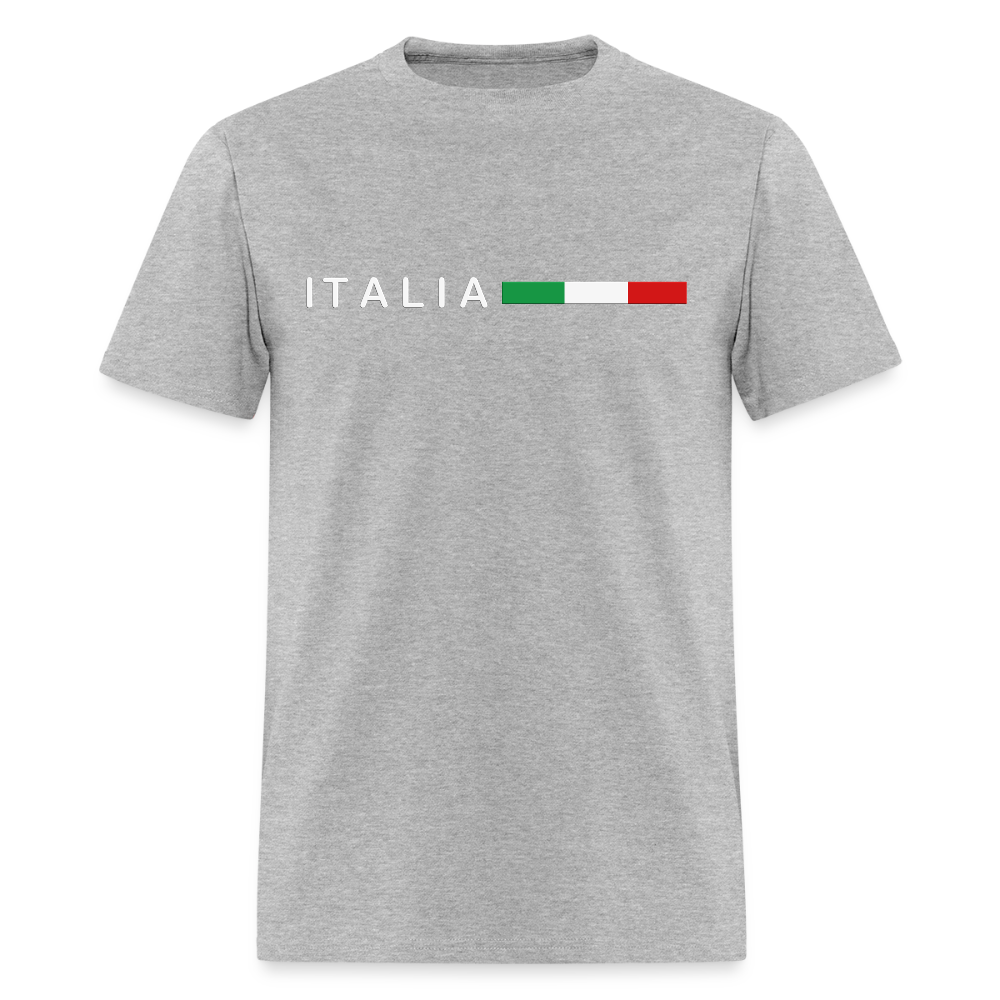 Italy Gift T-Shirt, Italia T-Shirt, Italian Flag shirt, Italian Gift Idea, Italy T-shirt, Great Gift for Dad, Birthday Gift idea, Father Day Gift, Mothers Day Gift, Gift For Him, Gift For Her, Italy Gift Idea - heather gray