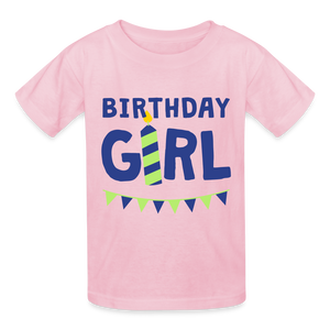 Birthday Girl, Girl, The Girl, Girl Shirt, Birthday Girl Shirt, Birthday Girl svg, The Birthday Girl, Birthday Girl Tee, Happy Birthday Girl, One Happy Birthday Girl, The Birthday Girl Shirts - light pink