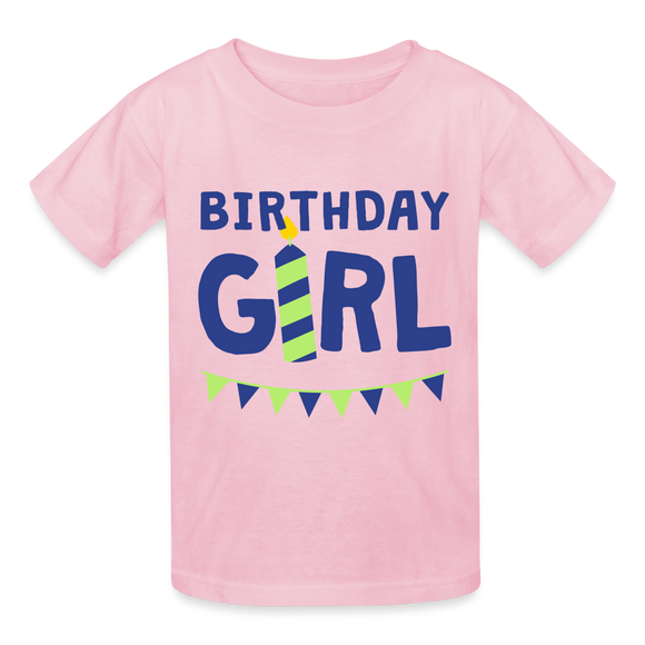 Birthday Girl, Girl, The Girl, Girl Shirt, Birthday Girl Shirt, Birthday Girl svg, The Birthday Girl, Birthday Girl Tee, Happy Birthday Girl, One Happy Birthday Girl, The Birthday Girl Shirts - light pink