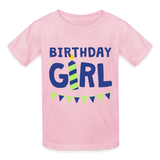 Birthday Girl, Girl, The Girl, Girl Shirt, Birthday Girl Shirt, Birthday Girl svg, The Birthday Girl, Birthday Girl Tee, Happy Birthday Girl, One Happy Birthday Girl, The Birthday Girl Shirts - light pink